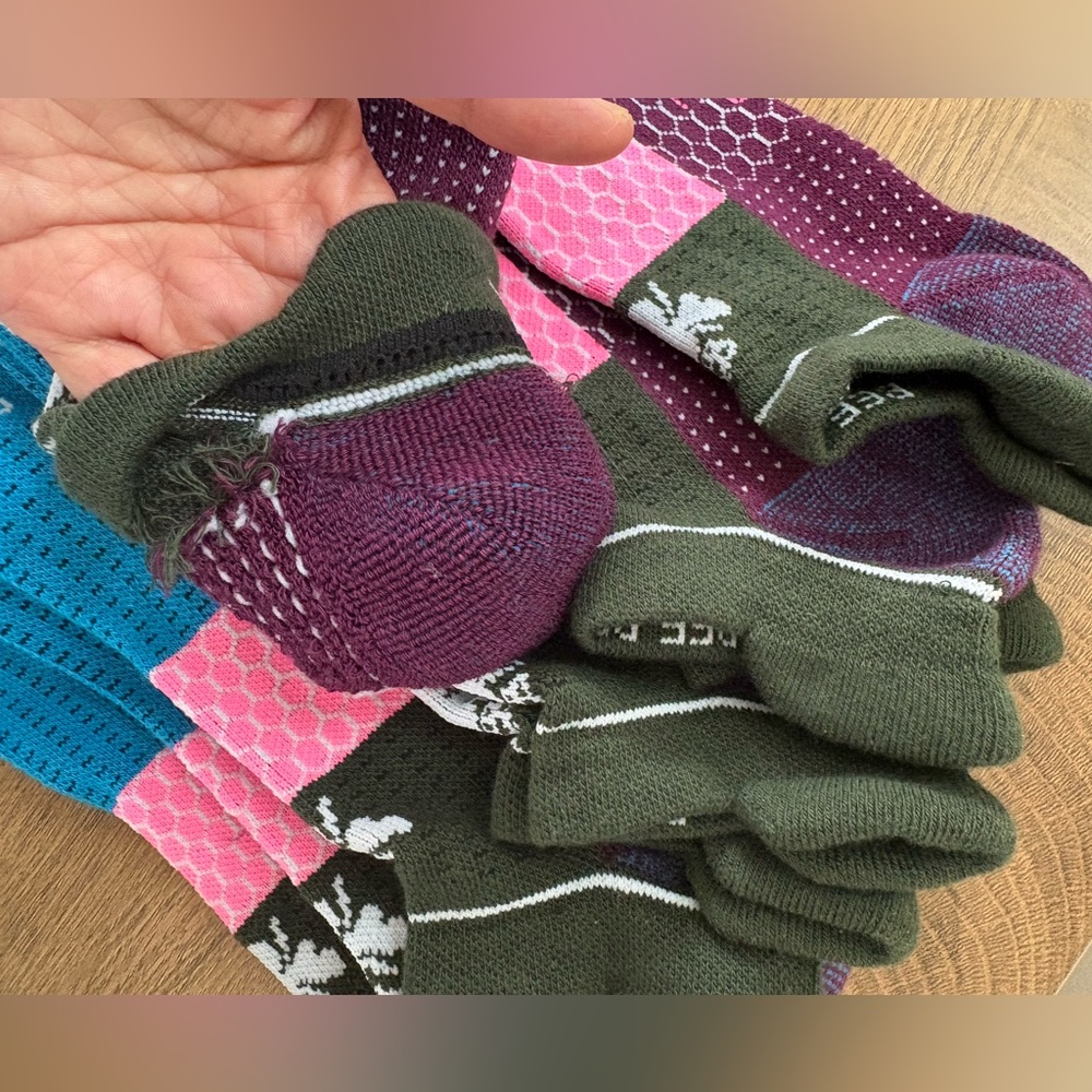 Bombas Ankle Socks (5 Pairs) Size: L - Picture 3 of 4